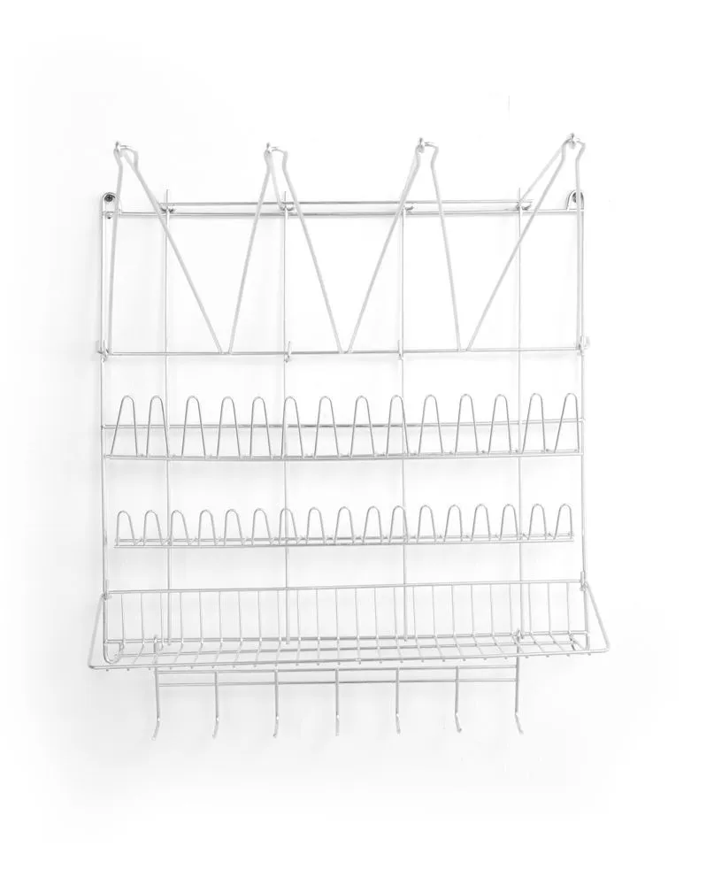 Soporte de pared para mangas pasteleras y boquillas
