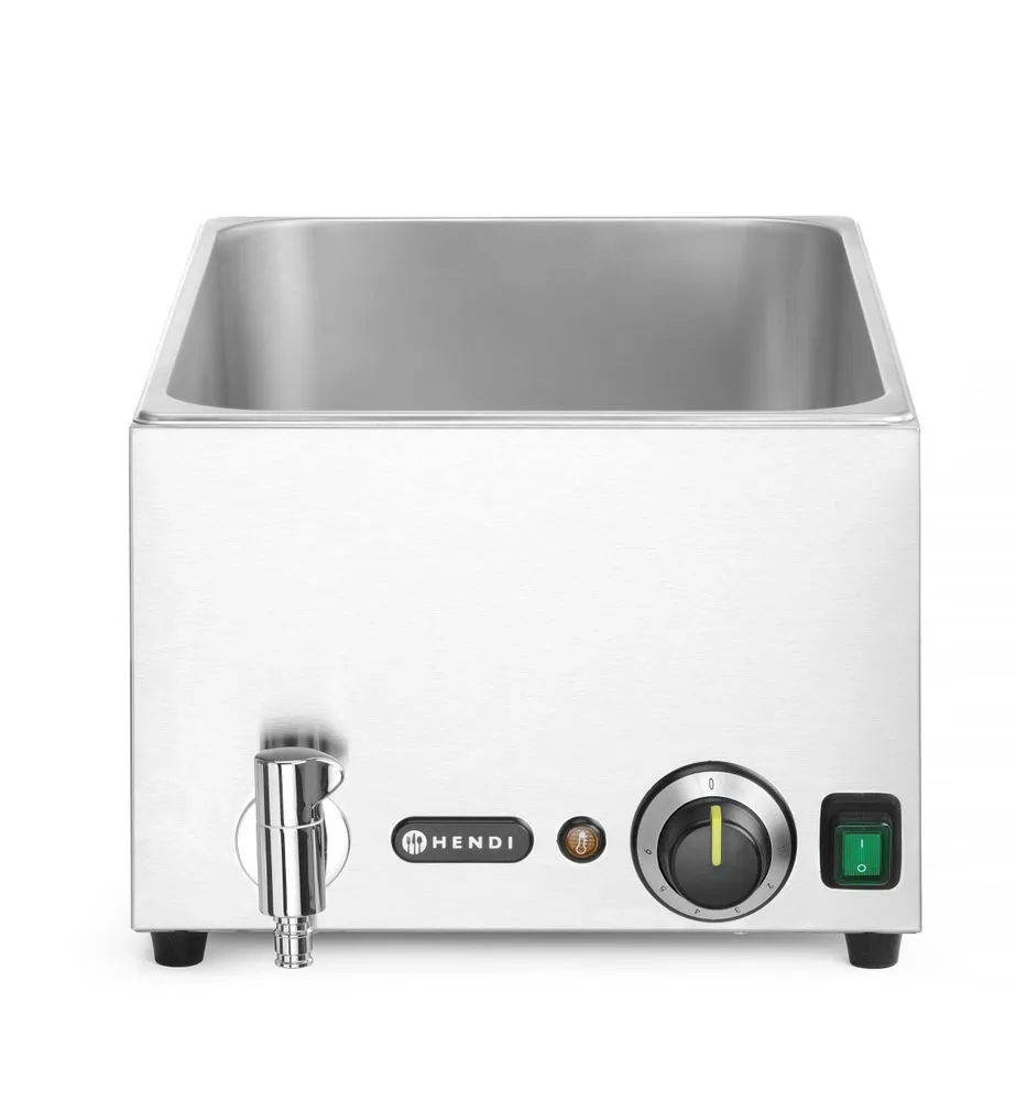 Baño María con Grifo de Desagüe - Línea de Cocina