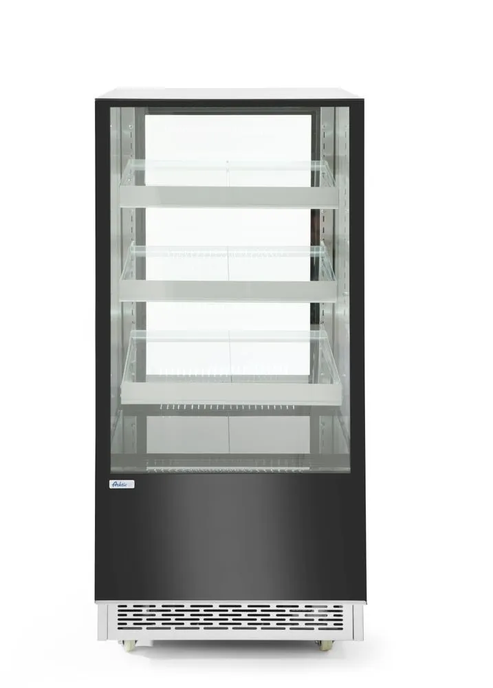 Vitrina refrigerada con 3 estantes inclinados - 300 L