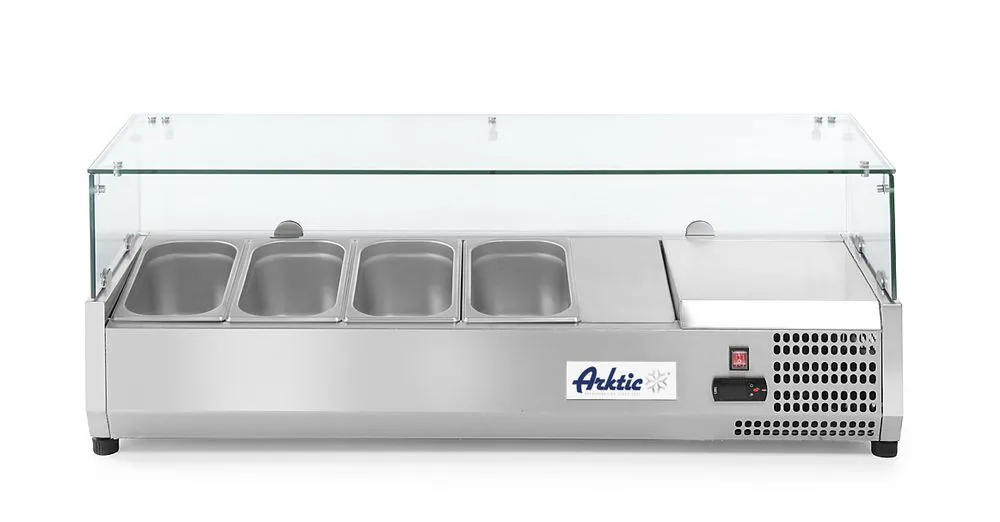 Vitrina refrigerada - 4 x GN 1/3