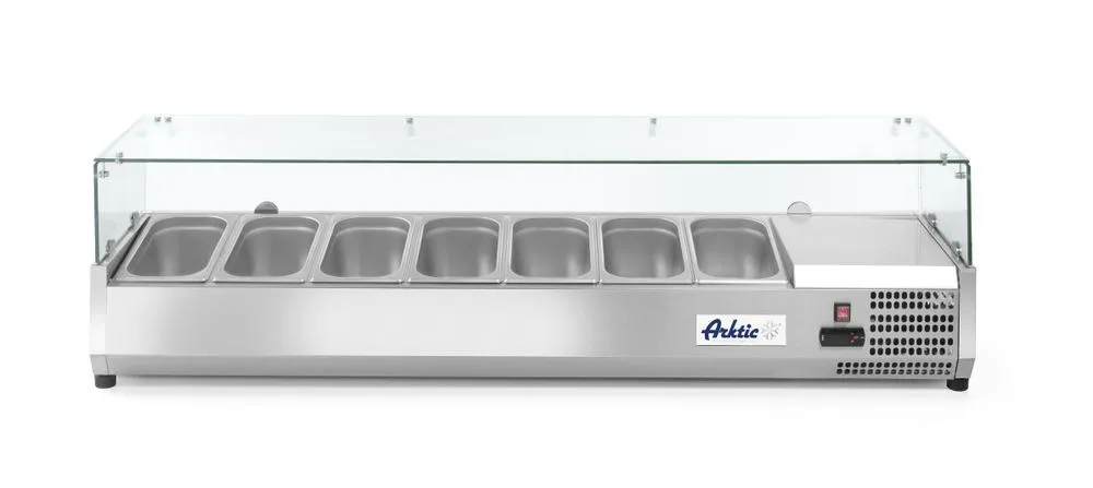 Vitrina refrigerada - 7 x GN 1/3