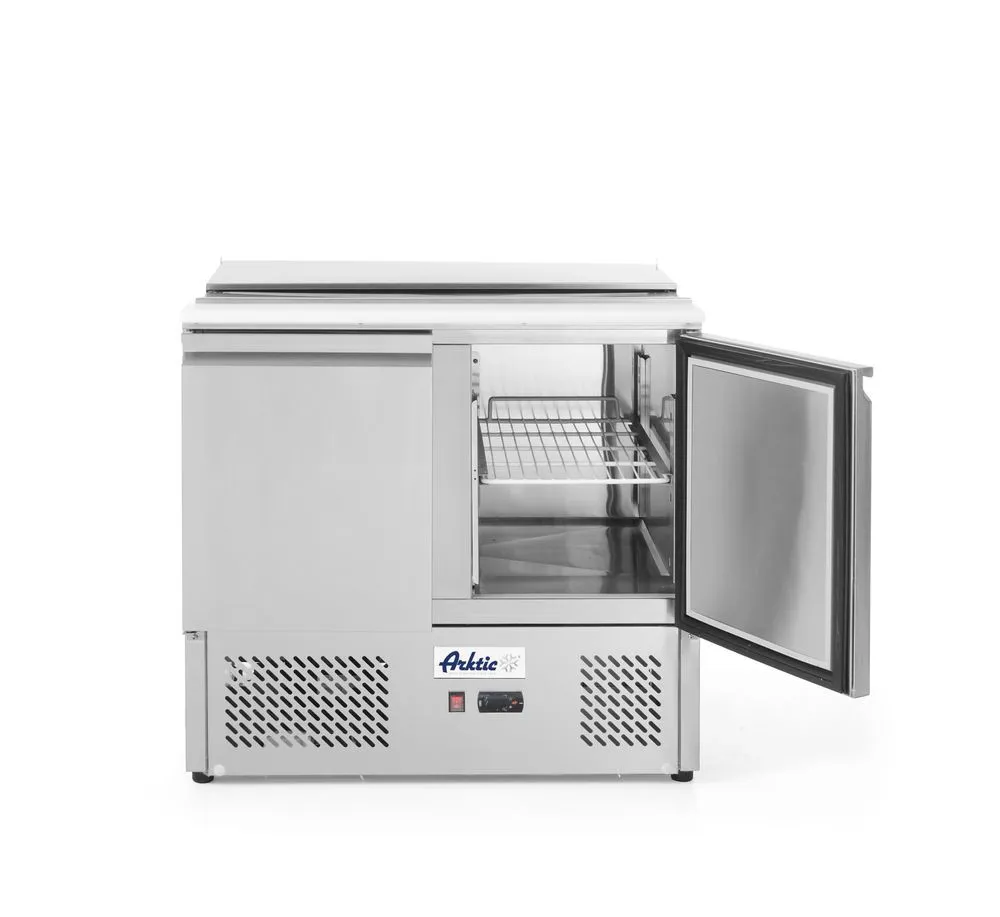 Saladette 2 Puertas - 300 L - 2 Cubetas GN 1/1 y 3 Cubetas GN 1/6