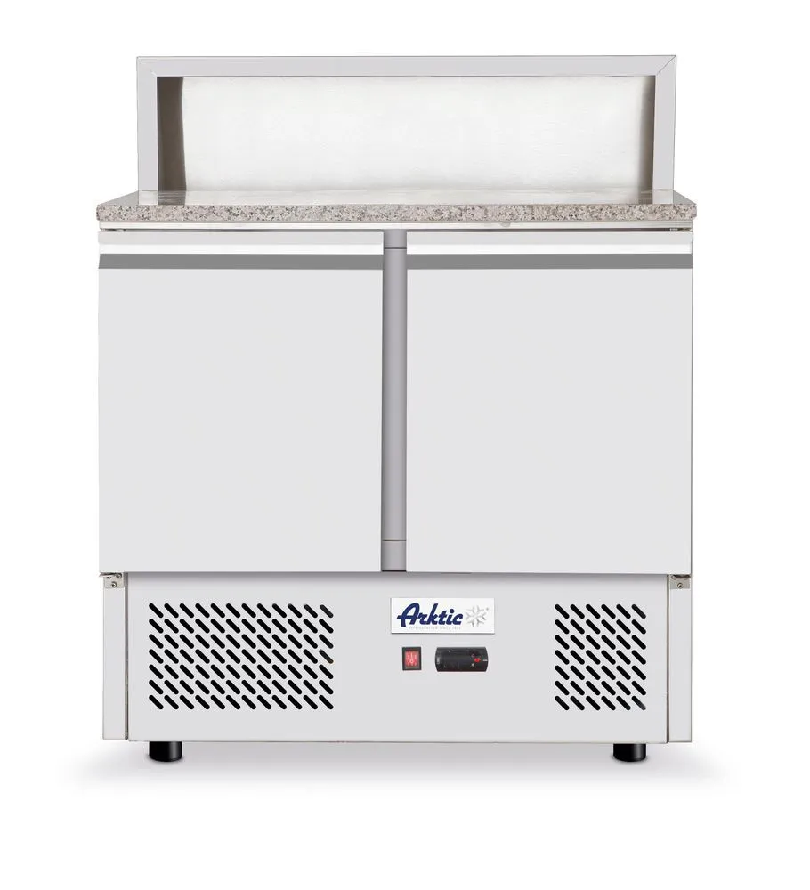 Mostrador de preparación refrigerado para pizzas o ensaladas - 300 L