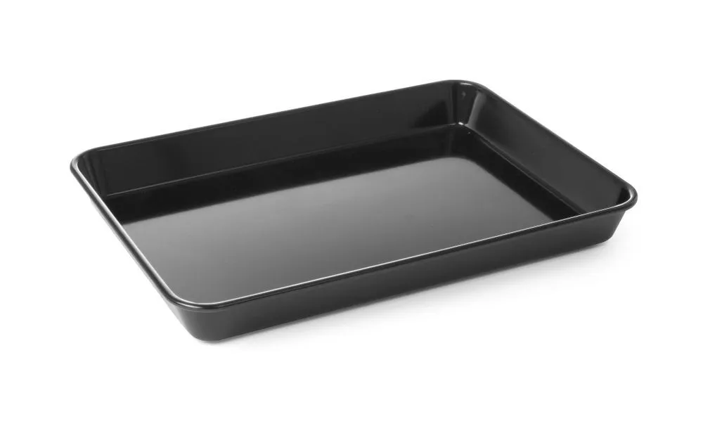 Bandeja de carne negra - 420 x 280 mm