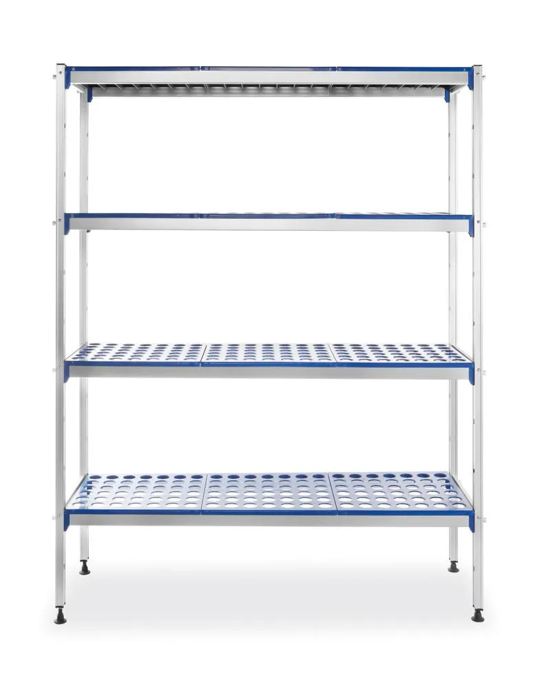 Estante de aluminio
