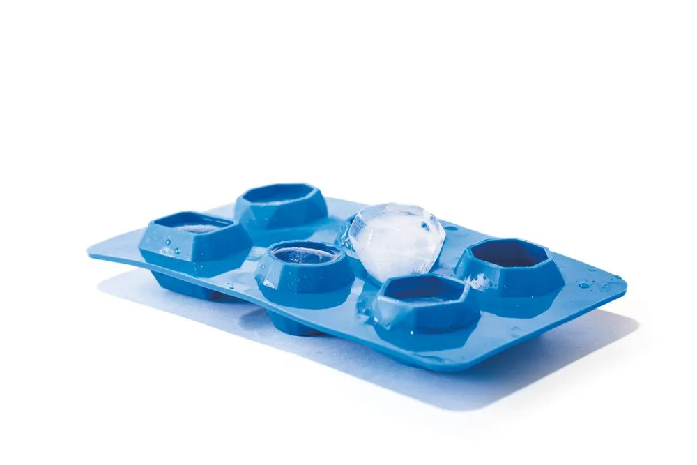 Molde para hielo - Forma de piedra preciosa