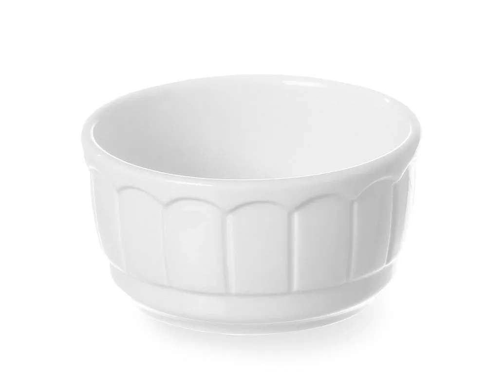 Plato redondo de porcelana para horno - 100 mm de diámetro