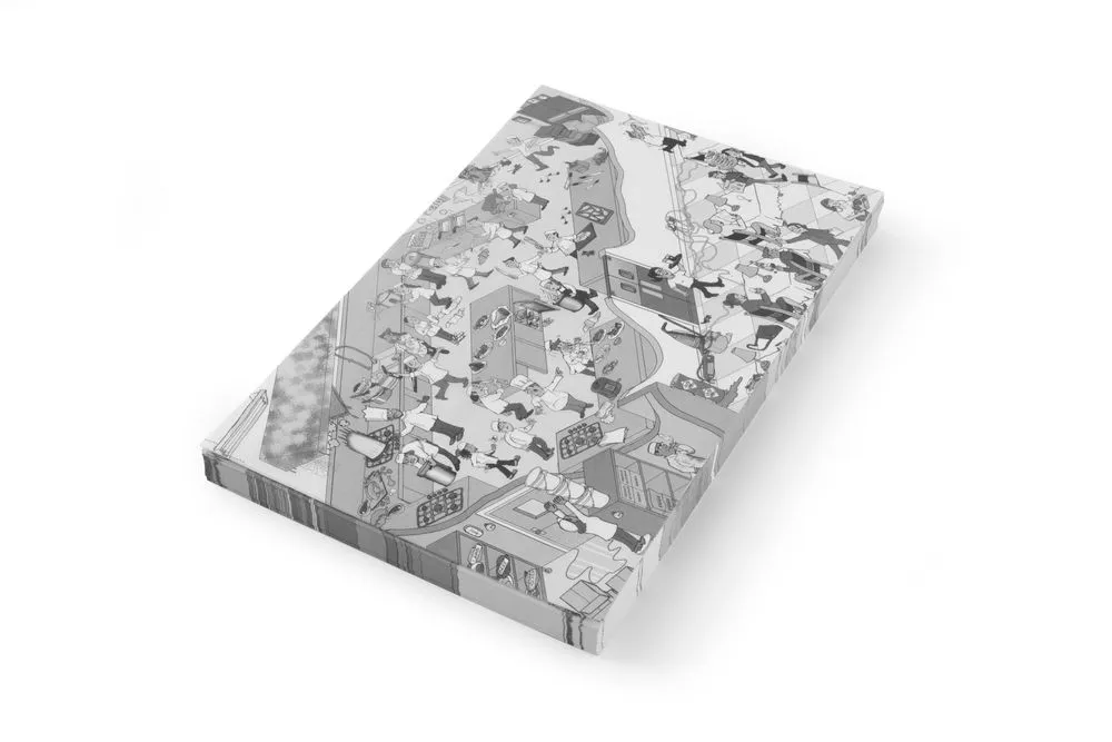 Set de mesa de papel pergamino con diseño - 420 x 275 mm