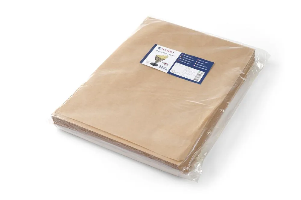 Papel pergamino beige - 250 x 350 mm - 500 unidades