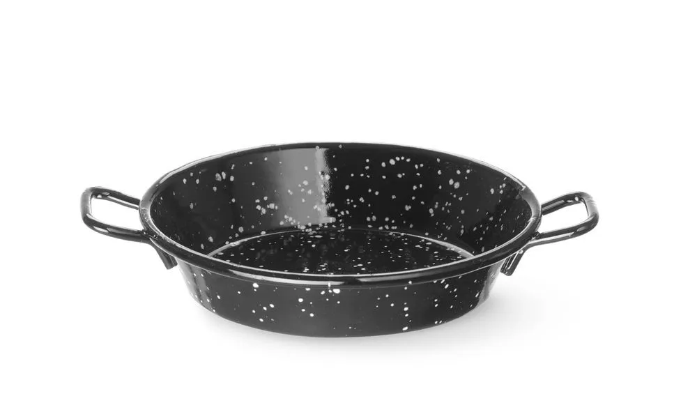 Sartén de Paella Esmaltada - 100 mm de Diámetro