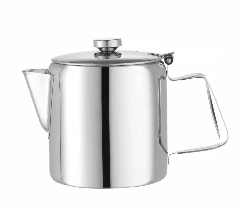 Cafetera Tetera con Tapa Acero Inoxidable 0,9 L