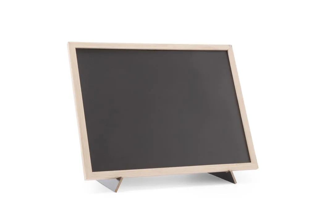 Pizarra con soporte 300 x 400 mm