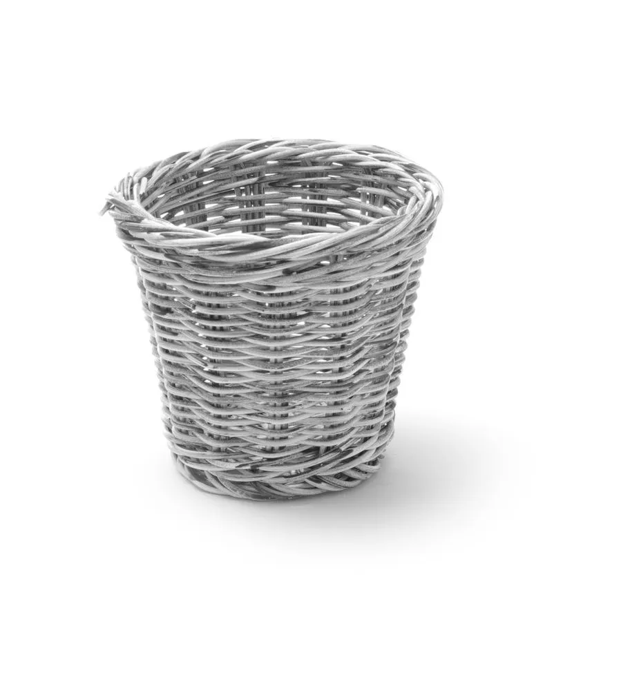Cesta de aperitivos gris - 130 mm de diámetro