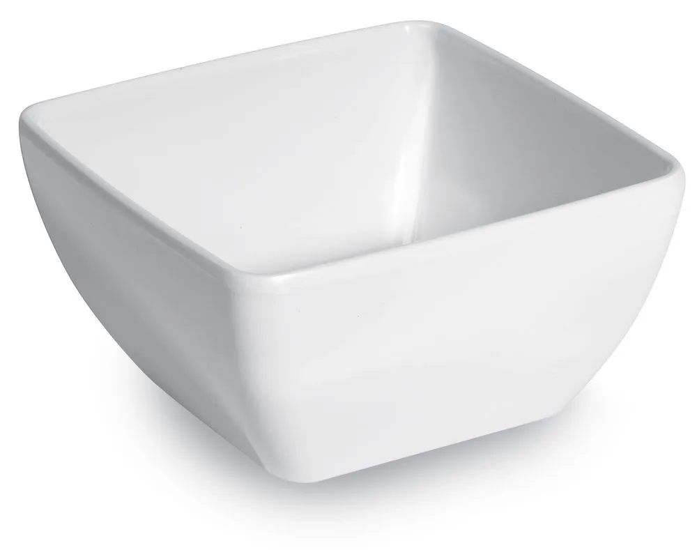 Ensaladera Cuadrada Blanca - 190 x 190 mm