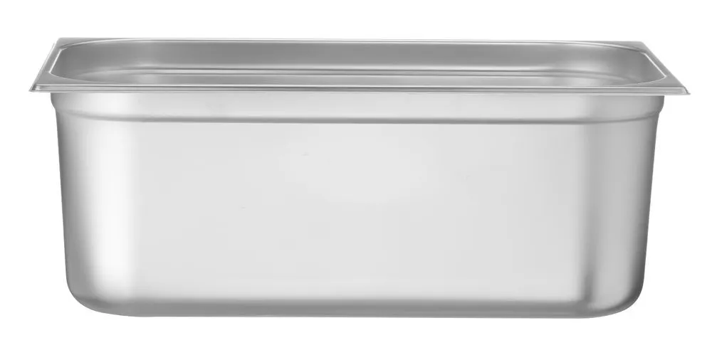 Bandeja gastronómica GN 1/1 de acero inoxidable - Profundidad 200 mm - 28 L