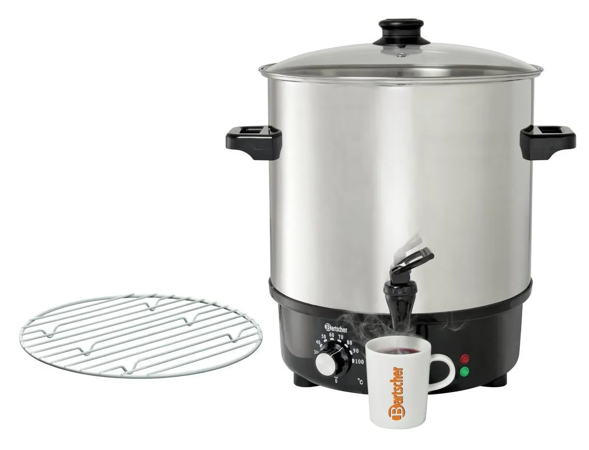 Olla de vino caliente y esterilizador de conservas - 25 L