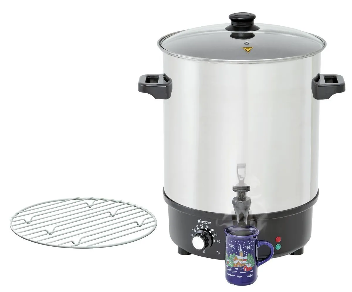 Olla de vino caliente y esterilizador de conservas - 30 L