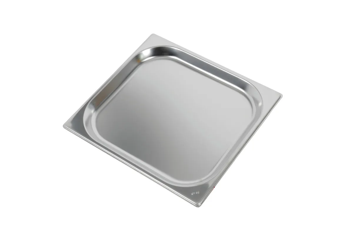 Placa de acero inoxidable GN 2/3 - Profundidad 20 mm
