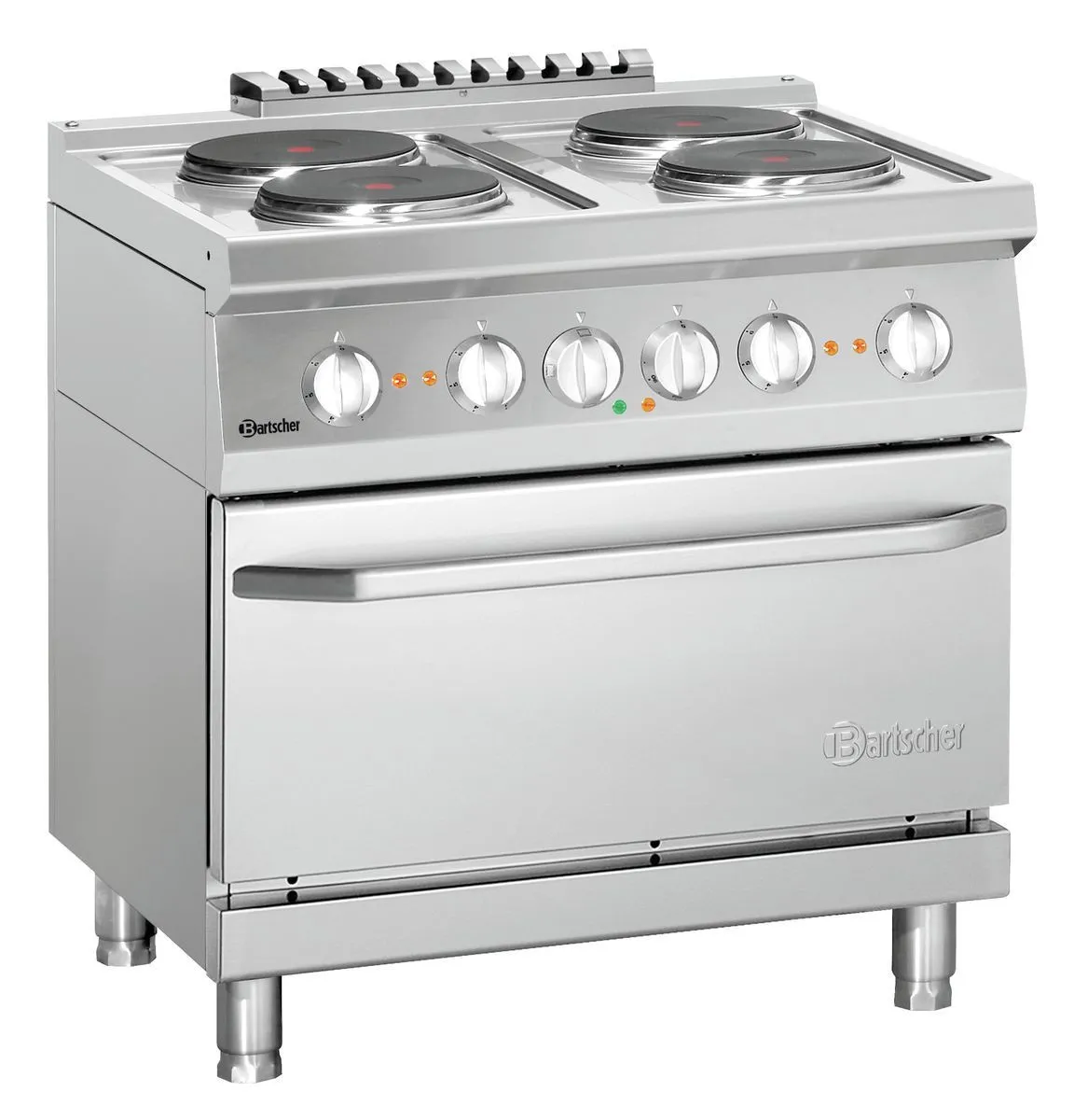 Horno Serie 700 - 4 Placas y Horno GN2/1