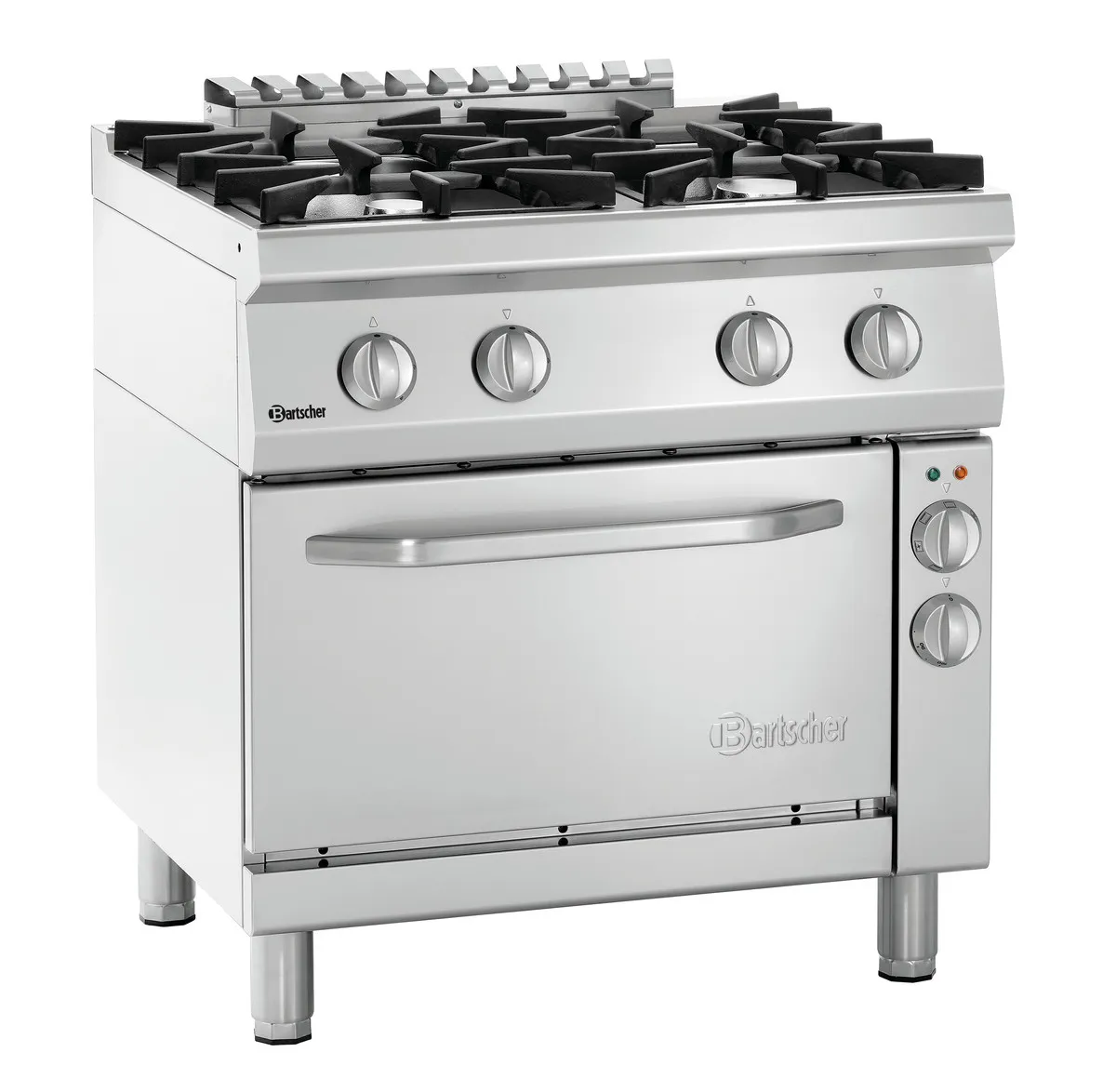 Horno Serie 700 - 4 fuegos y horno GN1/1