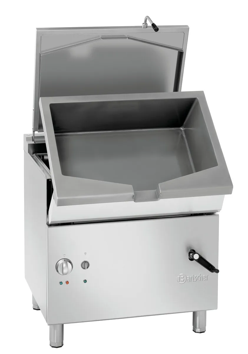 Braisera basculante eléctrica manual - 60 L