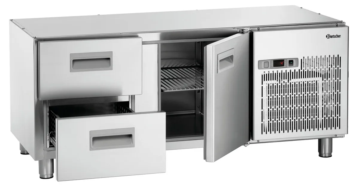 Mesa refrigerada de zócalo - 120 L