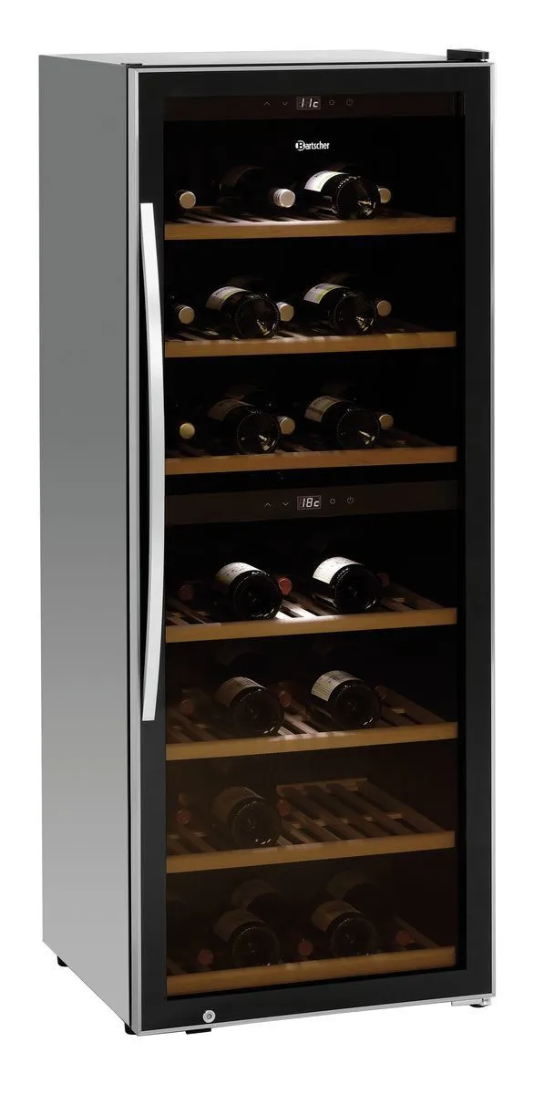 Vinoteca de doble zona para 126 botellas