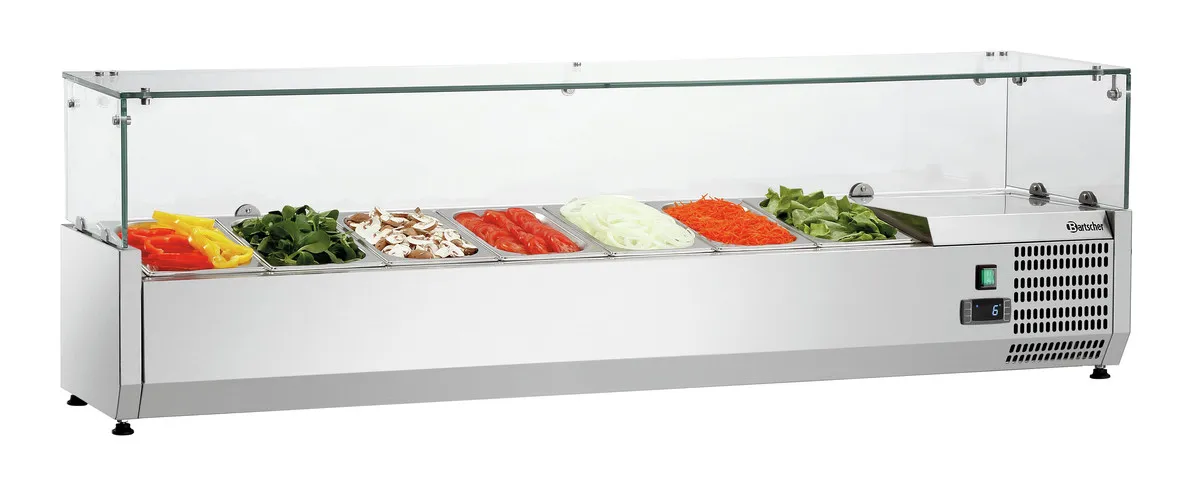 Ensaladera para colocar - 7 x GN 1/4