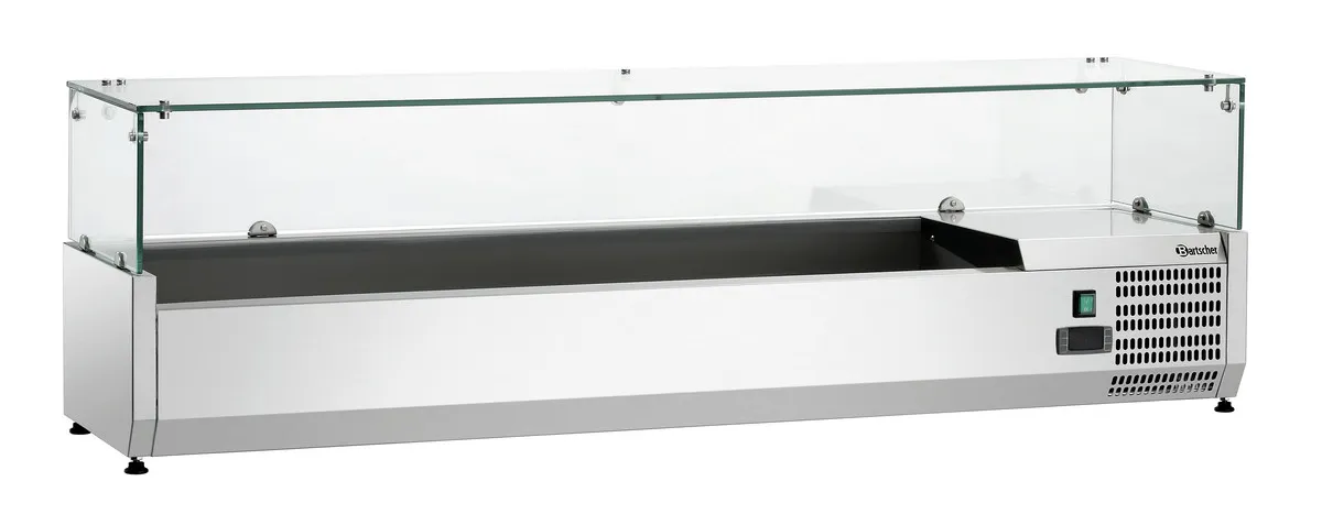 Ensaladera para colocar - 5 x GN 1/3 + 1 x GN 1/2