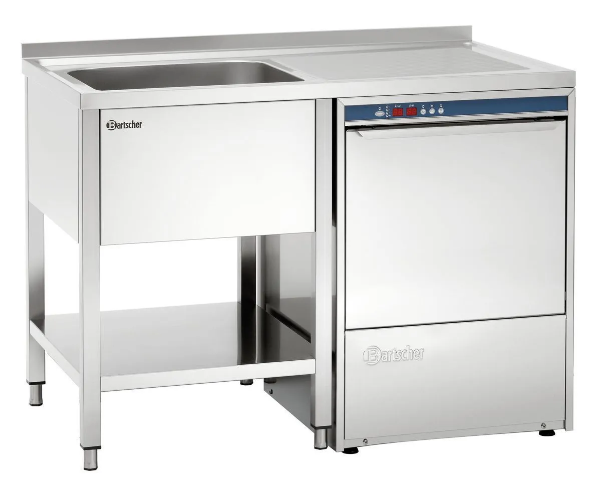Fregadero de lavandería 700 mm - Escurridor a la derecha