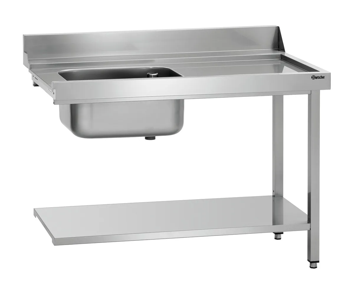 Mesa de Clasificación con 1 Cubeta - Derecha - L 1200 x P 720 mm