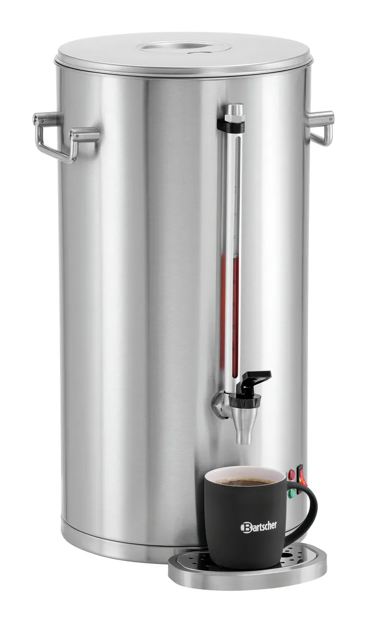 Percolador de Café Plateado - 13,2 L