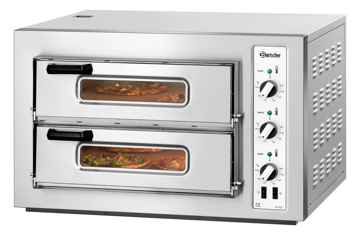 Horno de Pizza - 2 x 4 Pizzas