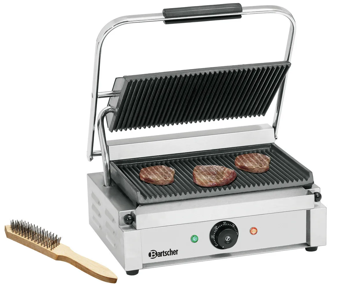 Grill Panini de Contact - Placas Ranuradas