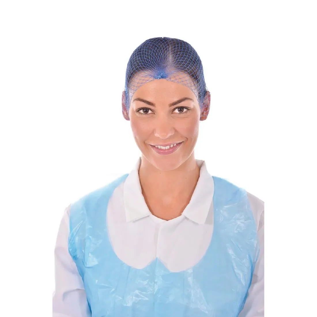 Redes para el cabello azul - Talla única - Lote de 50