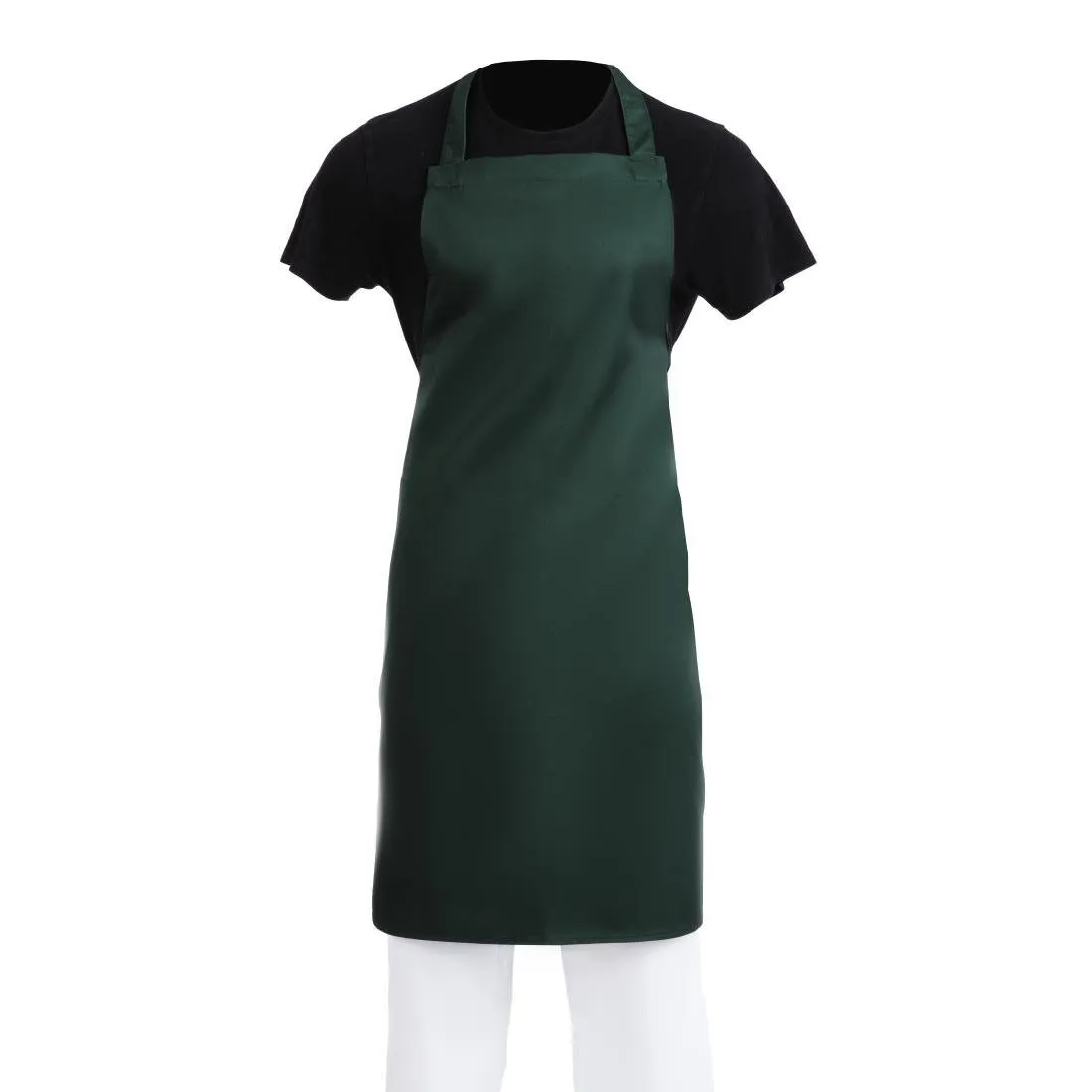 Delantal Babero Verde Botella - 970 x 710 mm