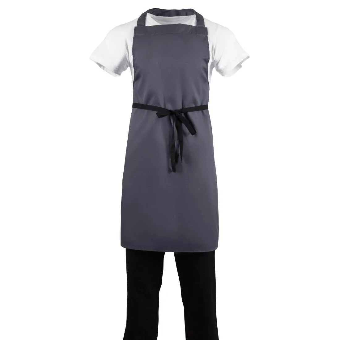 Delantal Babero Gris Antracita de Polialgodón - 711 x 965 mm