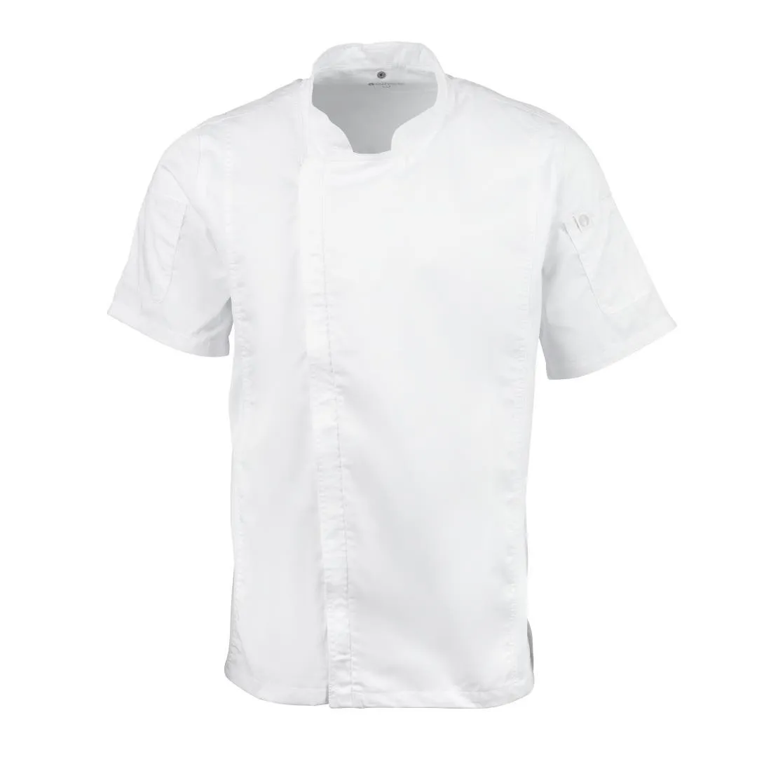 Chaqueta de cocina unisex blanca Urban Springfield - Talla M