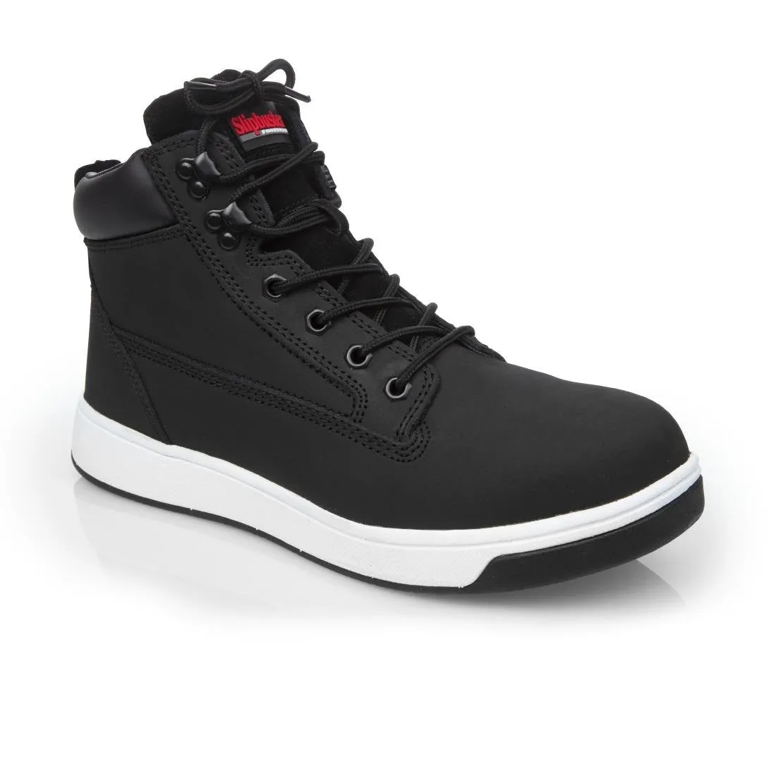 Zapatos de seguridad altos de cuero - Talla 44