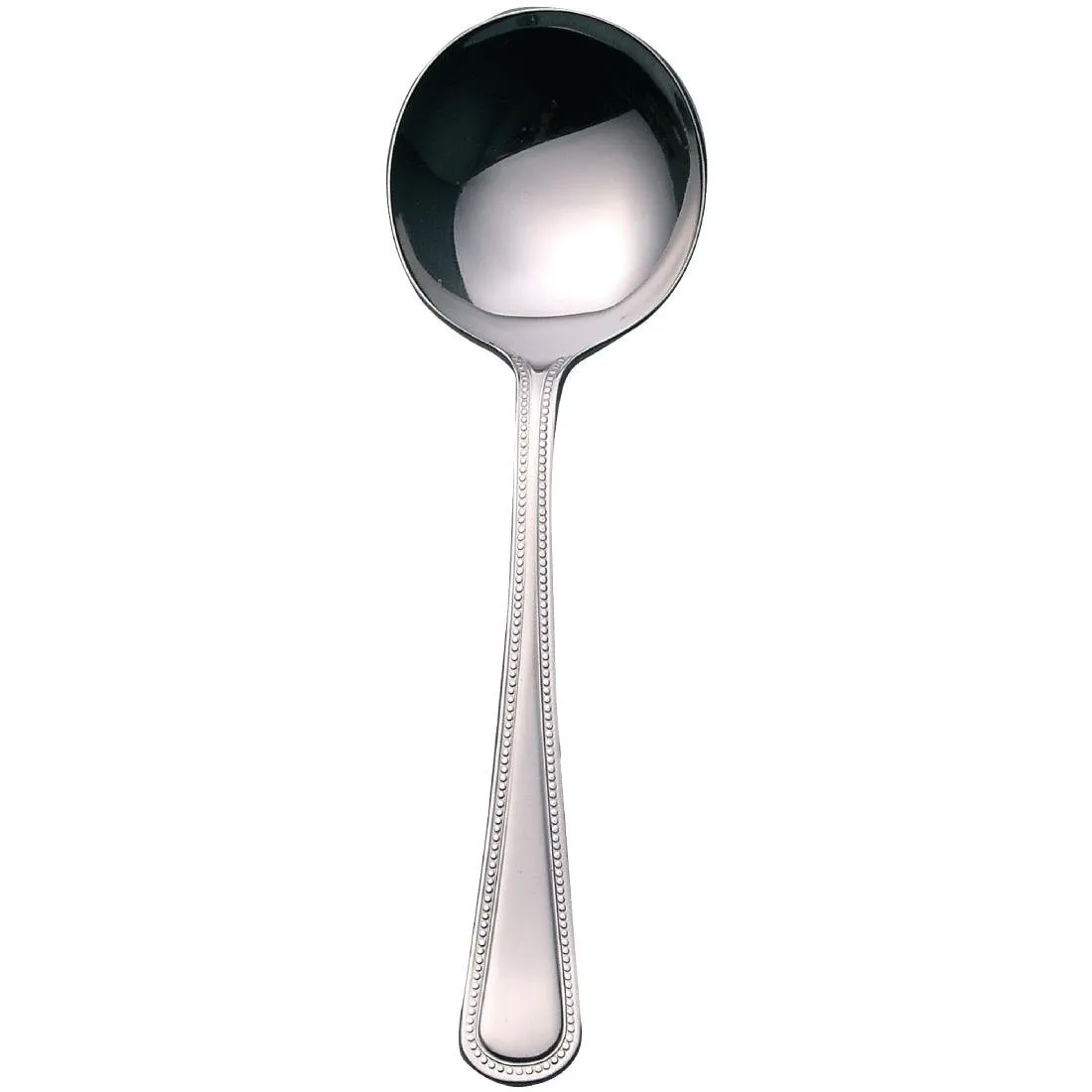 Cuchara redonda de sopa de acero inoxidable - Juego de 12