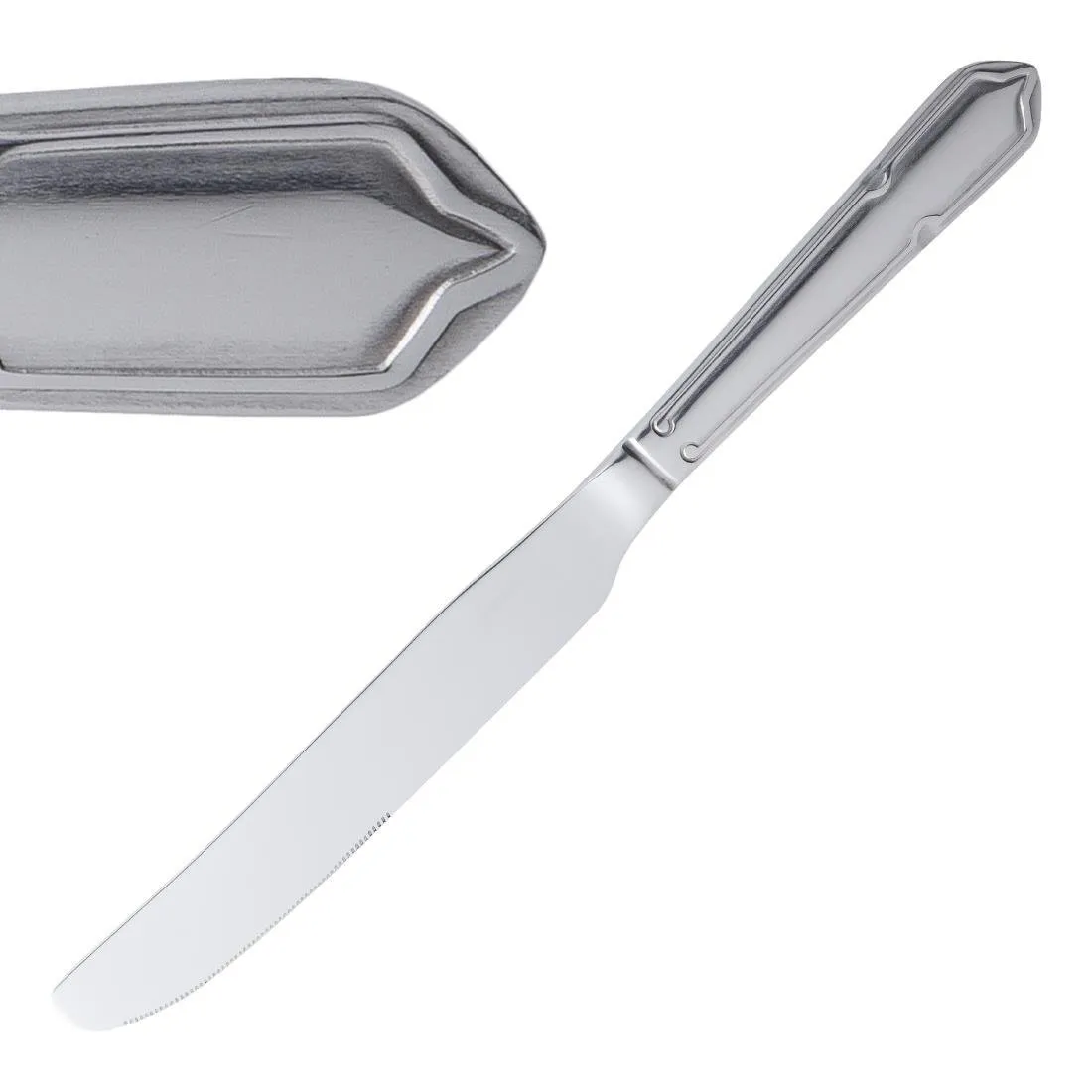 Cuchillo de mesa Dubarry de acero inoxidable - Lote de 12