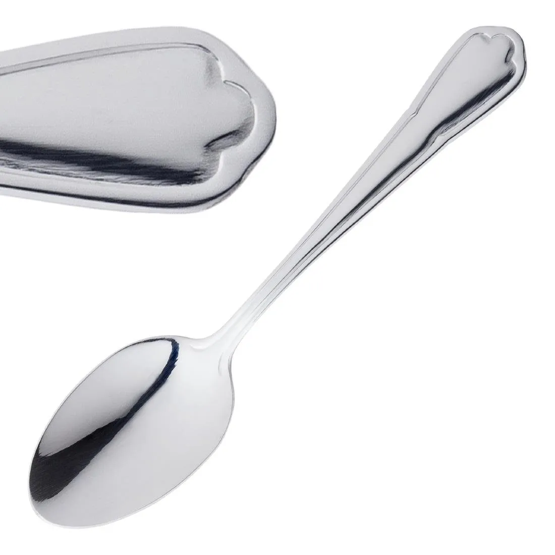 Cucharilla de té Dubarry de acero inoxidable - Lote de 12