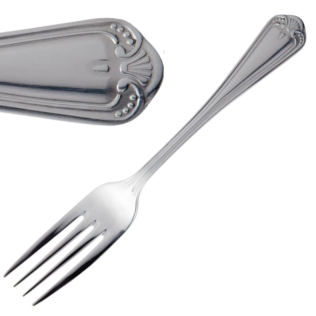 Tenedor de mesa Jesmond - Lote de 12