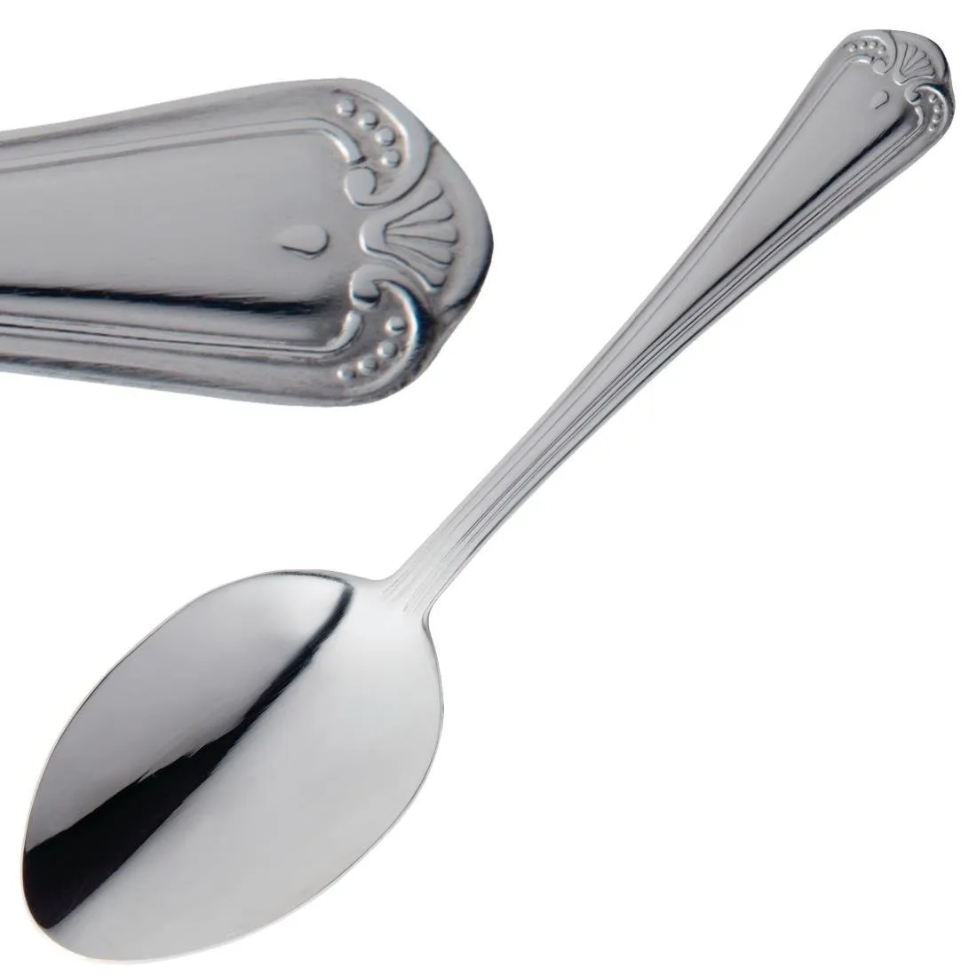 Cuchara de sopa Jesmond de acero inoxidable - Lote de 12