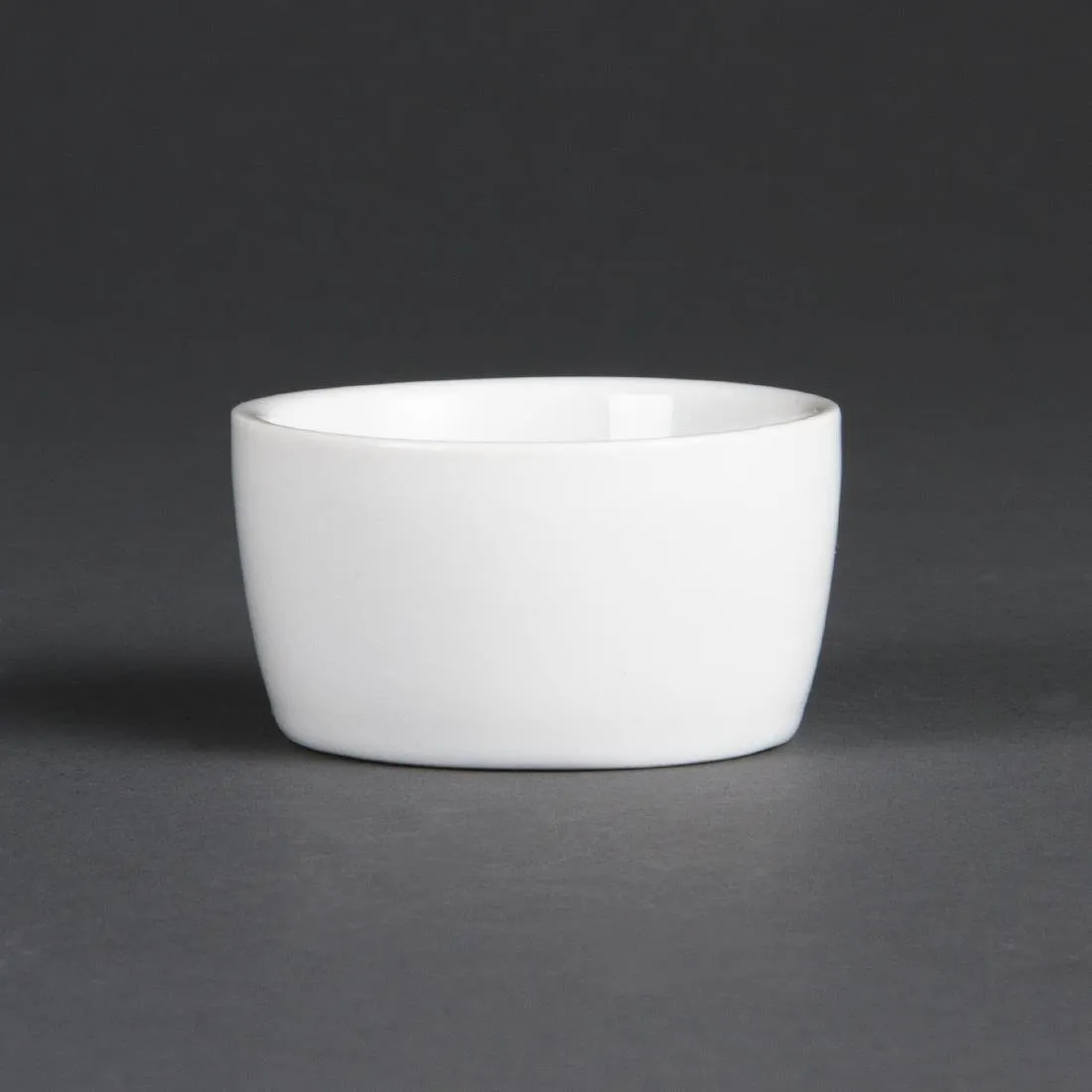 Tarro de mantequilla blanco - 62 mm de diámetro - Lote de 12