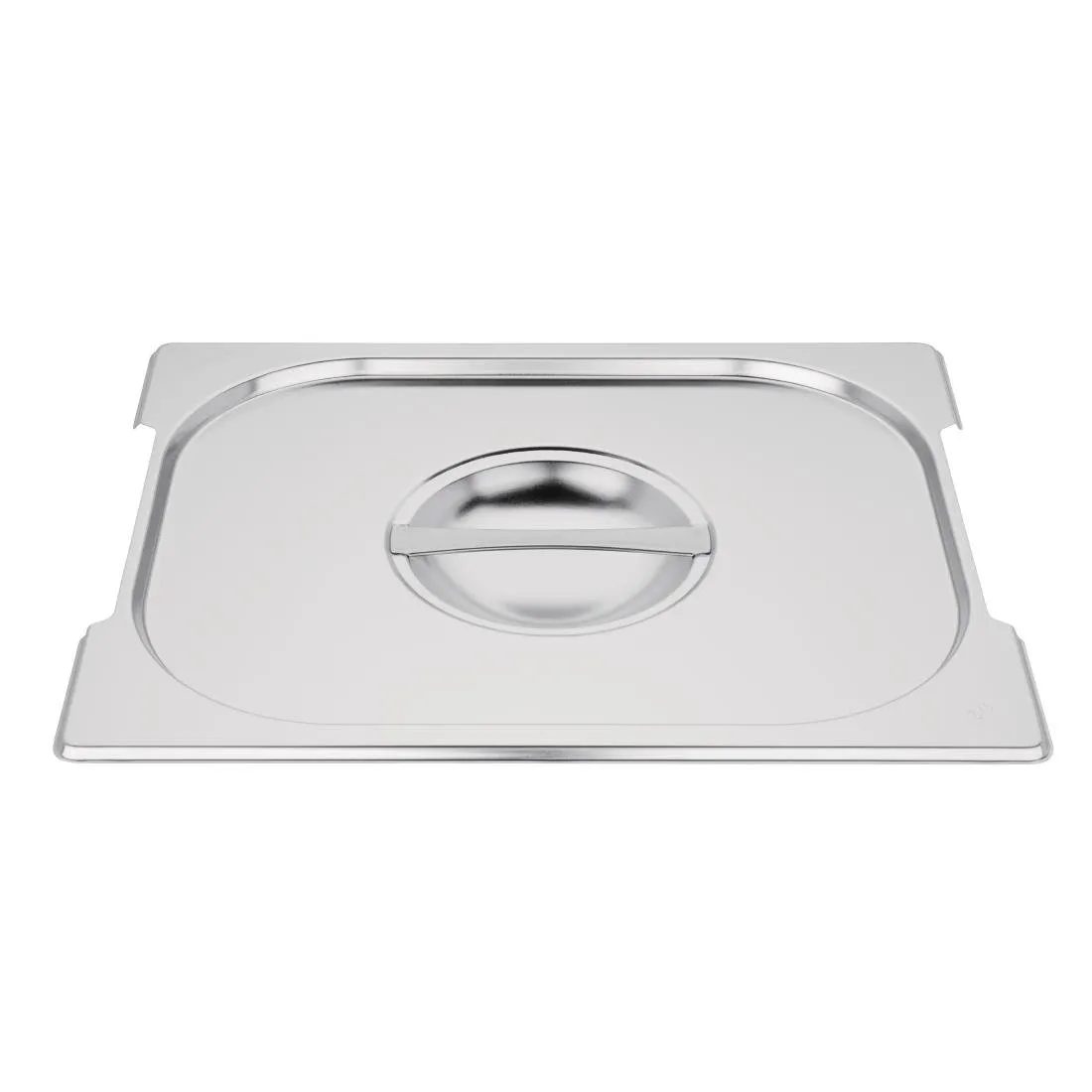 Tapa GN 1/2 de acero inoxidable para bandeja con asas