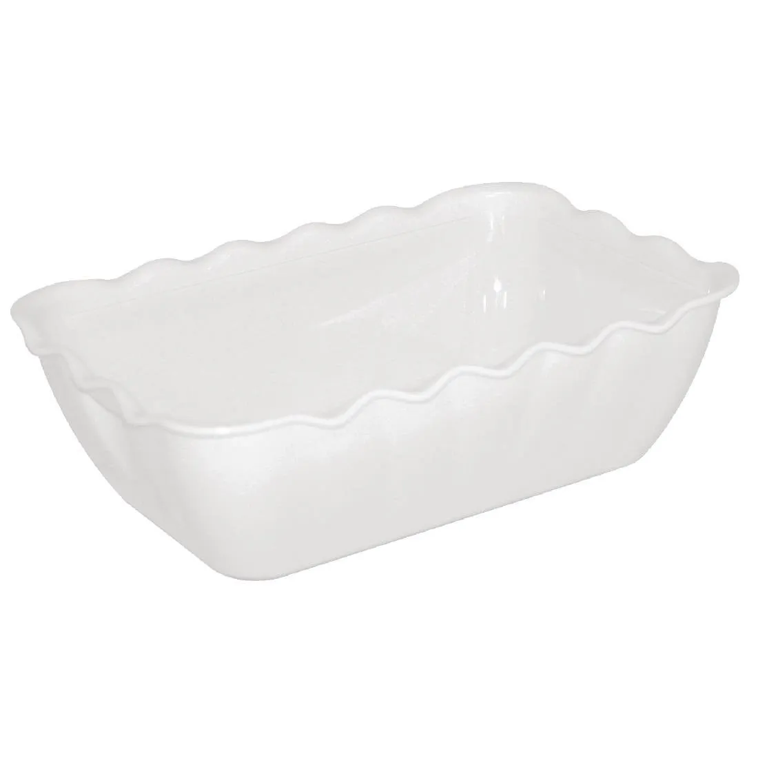 Ensaladera blanca mediana - 2 L