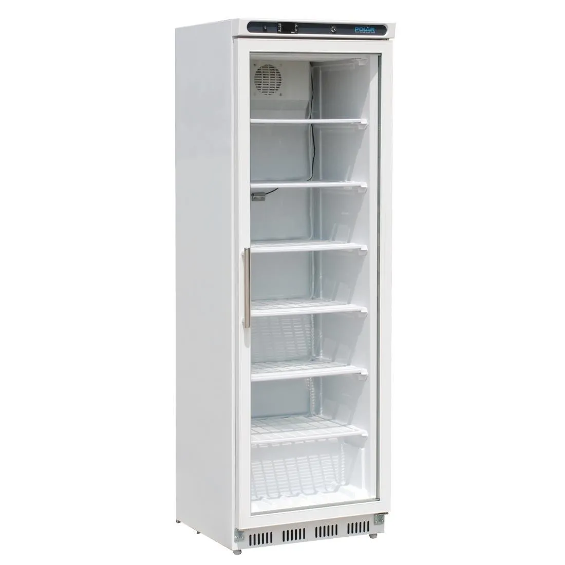 Vitrina refrigerada negativa blanca de 365 L