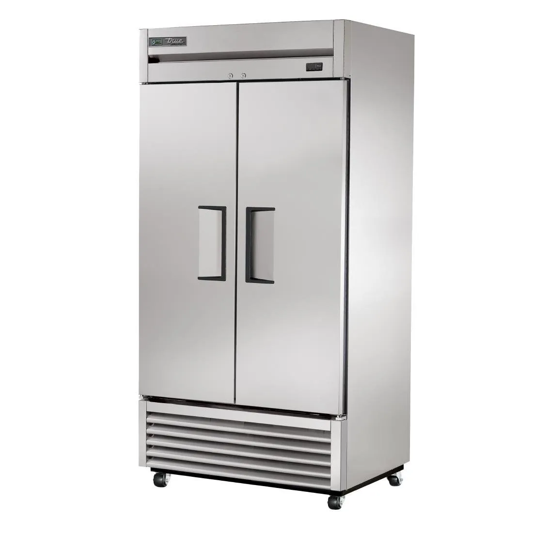Armario Refrigerado Positivo de Acero Inoxidable y Aluminio - 2 Puertas - 991 L