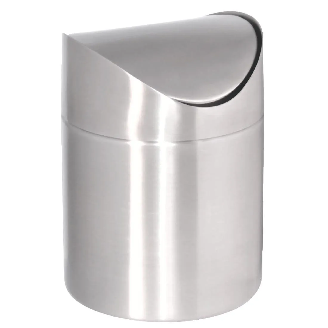 Cubo de basura de mesa con tapa abatible - Ø 120 mm
